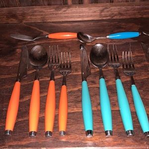 29 pc. Vintage Fiesta Flatware